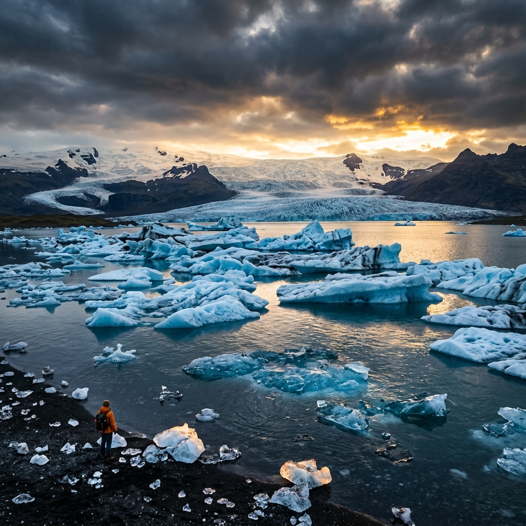 Jökulsárlón, laguna glaciale