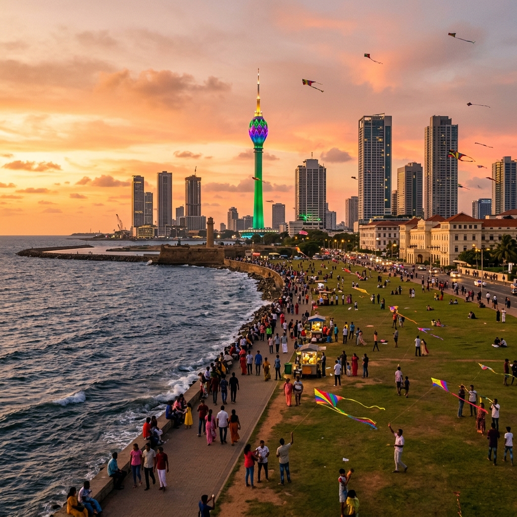 Colombo skyline
