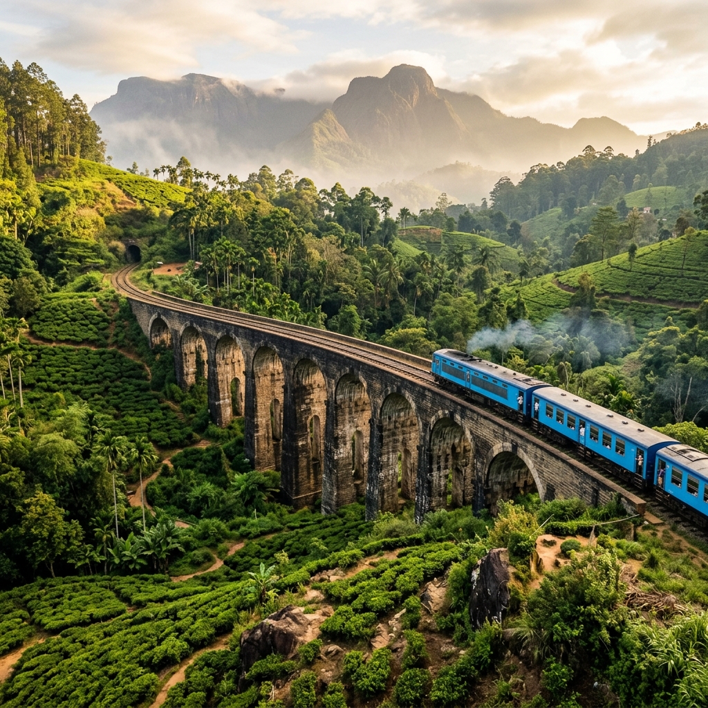 Treno panoramico Sri Lanka