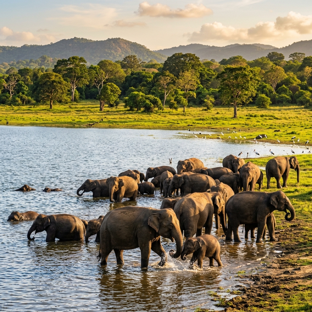 Elephant Gathering