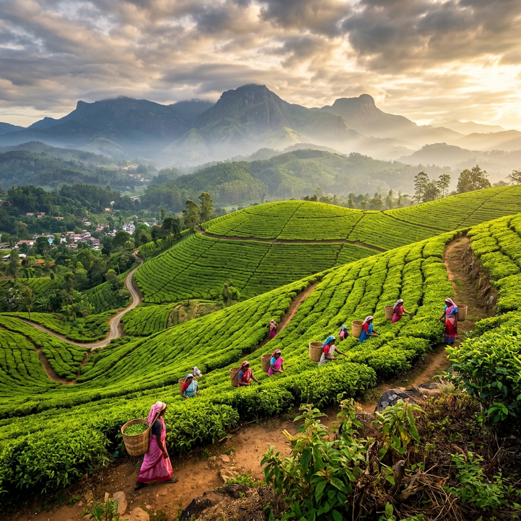 Tea plantations